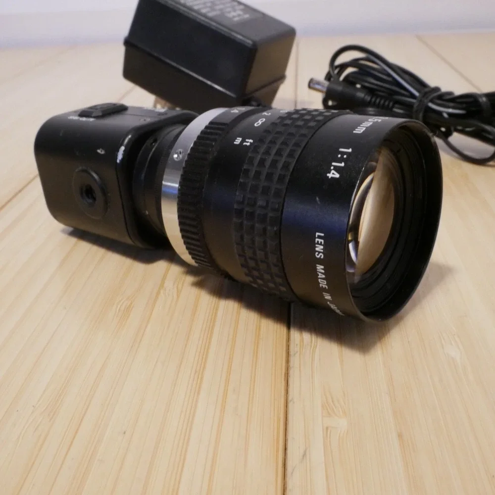 Watec WAT-902A Camera & Cosmicar‎ 1.25mm 1:14 Lens, Tested - See Notes